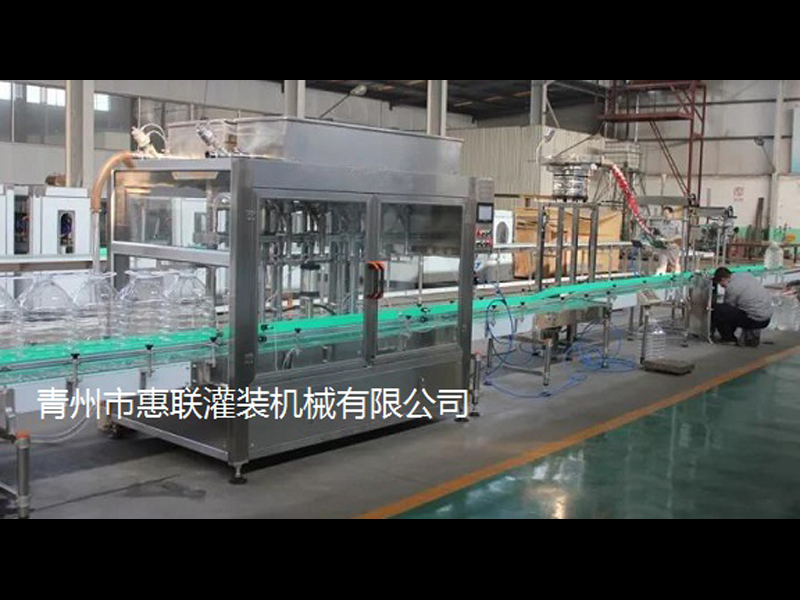 桶裝食用油灌裝生產線