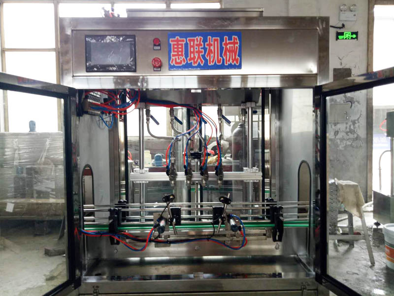 4頭免洗洗手液灌裝機