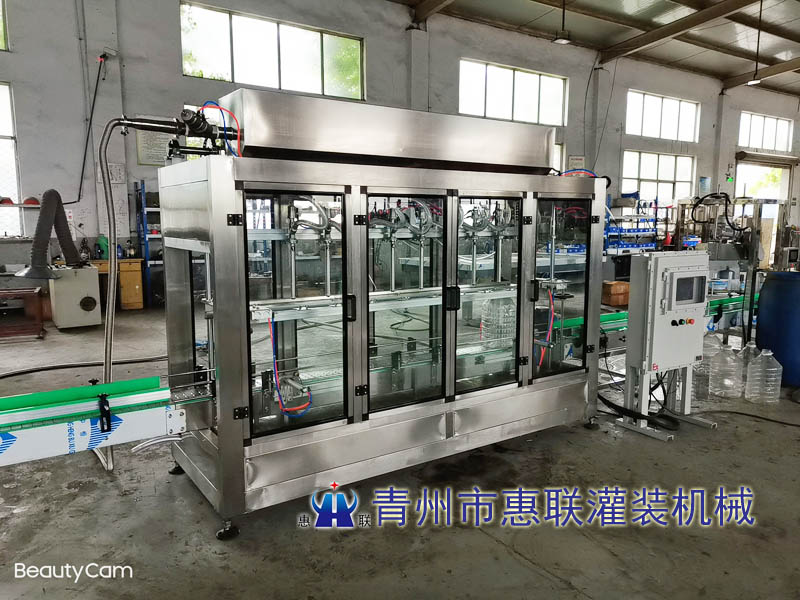 8頭液體肥灌裝機生產線